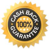 Cash Back Guarantee badge